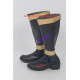 Power Rangers Female Fury Black Ranger Cosplay Boots Shoes