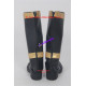 Power Rangers Female Fury Black Ranger Cosplay Boots Shoes