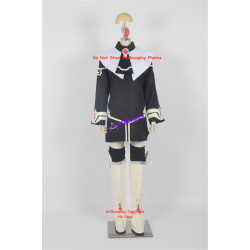 Xenosaga Momo Cosplay Costume with Headgear Props and Boots Covers