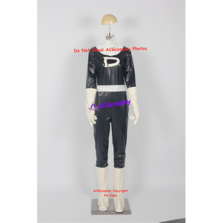 Danny Phantom Cosplay Costume Stretchy Faux Leather Made