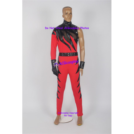 WWE Kane Cosplay Costume With Black Mesh Version