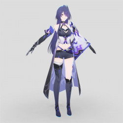Commission Request Honkai Star Rail Acheron Cosplay Costume