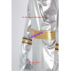 Power Rangers in Space Silver Space Ranger Cosplay Costume Version 2