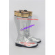 Power Rangers in Space Silver Space Ranger Cosplay Boots Shoes