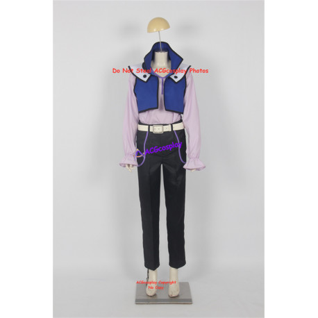 Yu-Gi-Oh! GX Jesse Anderson Cosplay Costume Purple Shirt Version
