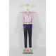 Yu-Gi-Oh! GX Jesse Anderson Cosplay Costume Purple Shirt Version