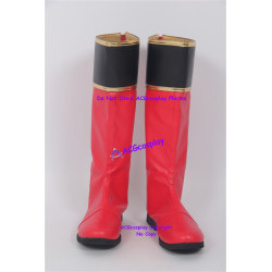 Tensou Sentai Goseiger Gosei Red Cosplay Boots Cosplay Shoes