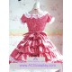 checked fabric lolita dress Layered dress