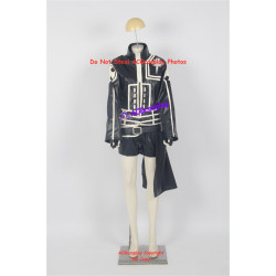 D.Gray-man Lenalee Lee Cosplay Costume Faux Leather made