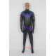 DC Comics Nightwing Cosplay Costume Stretched Faux Leather made