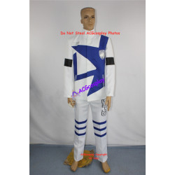 Tokusou Sentai Dekaranger Deka Break White Cosplay Costume Blue Version