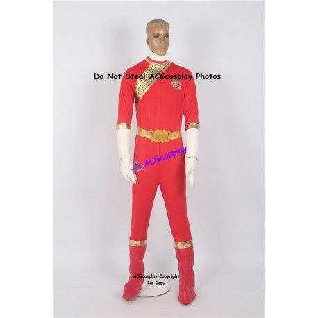 Power Rangers Wild Force Red Wild Force Ranger Cosplay Costume