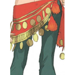 Commission Request Lotus Cosplay Costume with hair Ornaments