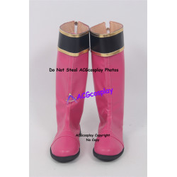 Tensou Sentai Goseige Gosei Pink Cosplay Shoes Boots