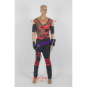 WWE Kane Cosplay Costume With Brown Mesh include Version