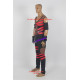WWE Kane Cosplay Costume With Brown Mesh include Version