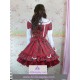 Lolita dress checked fabric make to order
