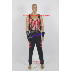 WWE Kane Cosplay Costume With Mesh Pattern version 8