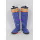 Power Rangers Wild Force Sapphire Cosplay Shoes Boots