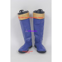 Power Rangers Wild Force Sapphire Cosplay Shoes Boots