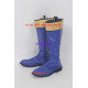 Power Rangers Wild Force Sapphire Cosplay Shoes Boots