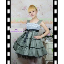 Lolita dress olive green