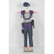 Resident Evil Valentine in her stars Uniform Jill Cosplay Costume