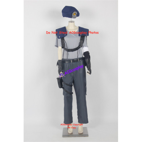 Resident Evil Valentine in her stars Uniform Jill Cosplay Costume