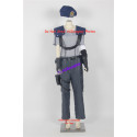 Resident Evil Valentine in her stars Uniform Jill Cosplay Costume