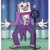 Commission Request Cuphead King Dice Cosplay Costume and Cosplay Shoes Boots