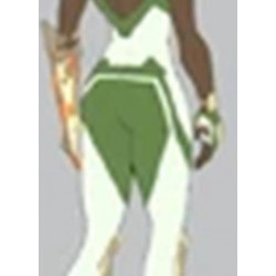 Commission Request Jumpsuit White Green Color Cosplay Costume