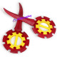 Final Fantasy X 10 Rikku Double Flywheel Weapon cosplay props