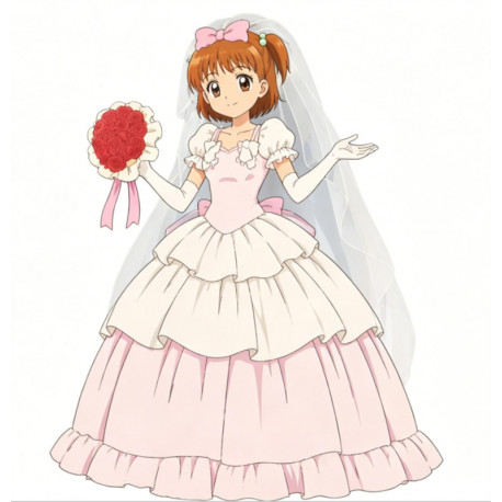Commission Request Magical Emi Cosplay Costume Wedding Dress