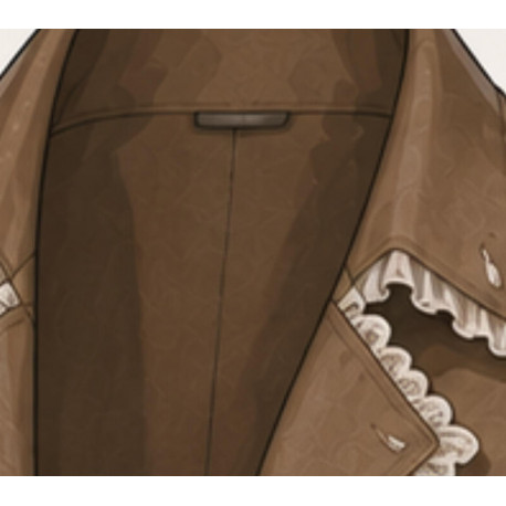 Commission Request Brown Jacket Cosplay Costume