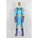 Power Rangers Mystic Force Blue Mystic Ranger Cosplay Costume Male Version