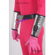 Power Rangers Pink Time Force Pink Ranger Cosplay Costume Male Version