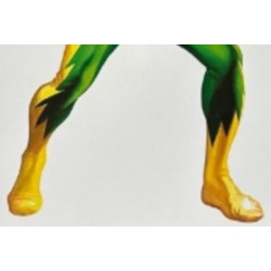 Electro Cosplay Boots Shoes Yellow Boots