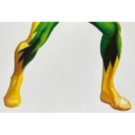 Electro Cosplay Boots Shoes Yellow Boots