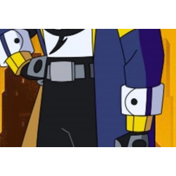 Commission request Static Shock Cosplay Costume