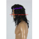 Last Dragon Sho Nuff wig Cosplay wig shonuff Harlem wig black curly wig