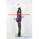 Commission request Big Boss Cosplay Costume Black Navy Blue Faux Leather Made