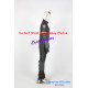 Commission request Big Boss Cosplay Costume Black Navy Blue Faux Leather Made