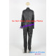 Commission request Big Boss Cosplay Costume Black Navy Blue Faux Leather Made