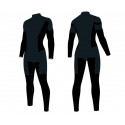 Commission request Big Boss Cosplay Costume Black Navy Blue Faux Leather Made