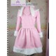 Lolita dress winter coat with rabbit ear cap