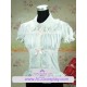 White shirt with lace lolita dress