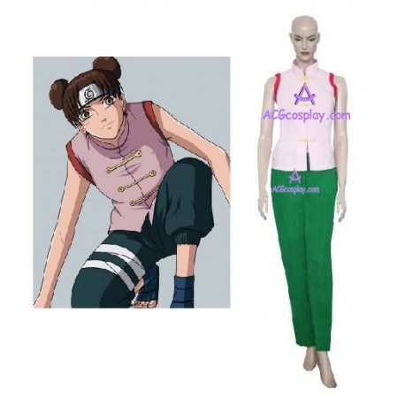 Naruto Tenten Cosplay Costume