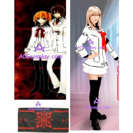 Vampire Knight Night Class Girl Kurosu Yuuki cosplay costume