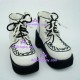 Gothic lolita shoes general shoes style 9710 white