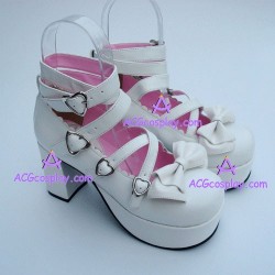 Lolita shoes girl shoes style 9805A white